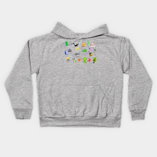 Cute character pattern Kids Hoodie